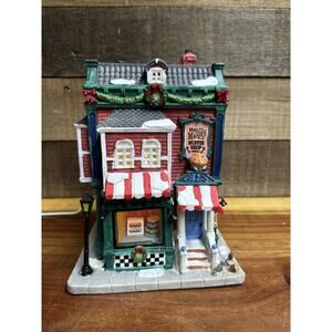 Lemax Miss Maggie’s Muffin Shop 25871 Lighted Christmas Village Building